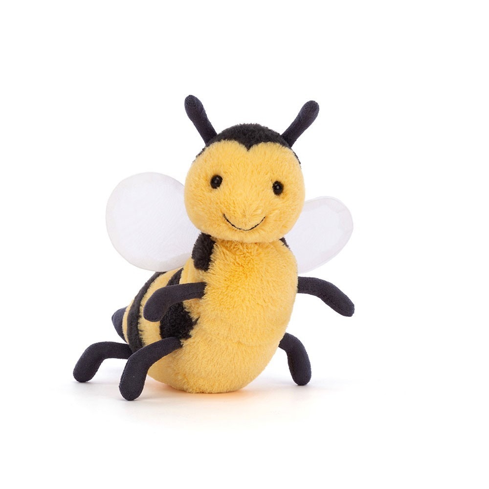 Jellycat London Brynlee Bee Bumblebee Plush Stuffed Animal RETIRED
